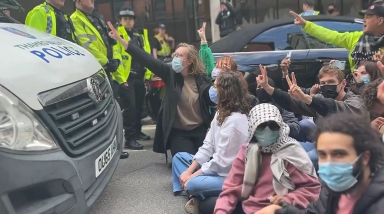 Prosvjedi za Palestinu na Oxfordu, došlo i do sukoba s policijom, desetak uhićenih